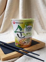 Лапша быстрого приготовления Nongshim с овощами Сун Веги (в стакане) 67 гр 2 штуки