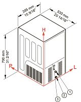 Льдогенератор Brema HIKU 26W