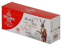 Чай STEUARTS TEA. ROYAL black tea 25 пак
