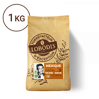 Кофе в зёрнах LOBODIS MEXIQUE CANTIGO натуральный жареный 1 кг