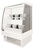 Горка холодильная цветочная ES-SYSTEM K RCS SCORPION 02 MINI FL 0,9 белая
