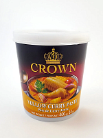 Паста Карри желтая Crown 400 гр