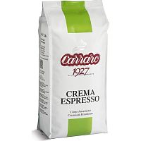 Кофе в зёрнах Carraro Crema Espresso 1 кг