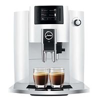 Кофемашина Jura E6 Piano White 15378