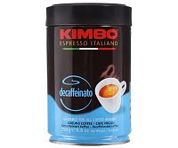 Кофе молотый KIMBO Espresso Decaffeinato 250 г ж/б