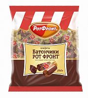 Конфеты Рот Фронт Батончики шоколадно-сливочный вкус 250 гр
