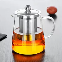 Чайник из жаропрочного стекла Class Teapot Орлеан с заварочной колбой из металла 950 мл