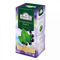 Чай черный Ahmad Tea Blackcurrant Burst (Черносмородиновый взрыв) 25 пак.*1,5 гр.