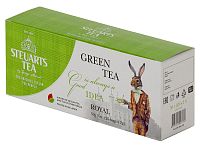 Чай STEUARTS TEA. ROYAL green tea 25 пак