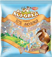 Конфеты Рот Фронт Коровка 30%молока 250 г
