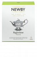 Чай NEWBY Мята перечная 15 шелковых пирамидок травяной 38 гр.