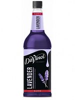 Сироп для кофе и коктейлей Davinci Gourmet Лаванда 1 л