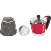 Гейзерная кофеварка Bialetti Aeterum Allegra Petra Rouge 6 порций красная СЛ