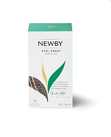 Чай NEWBY Эрл Грин 25 пакетиков зеленый 50 гр.