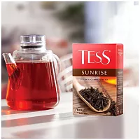 Чай черный листовой Tess Sunrise 100 гр
