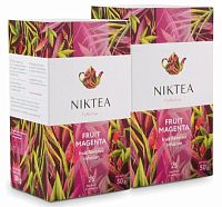 Чай в пакетиках NikTea Фрут Маджента 2 упаковки 25х2г.