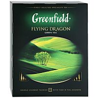 Чай в пакетиках Greenfield Flying Dragon (Флаинг Драгон) зелёный 100х2г арт.0585-09