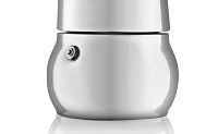 Гейзерная кофеварка Bialetti "Kitty Nera Elegance" 10 порций (400 мл.) 1715