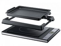 Плитка индукционная с грилем Oursson IG1200B/BL