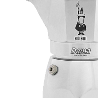 Гейзерная кофеварка Bialetti "Dama" 6 порций (240 мл.) 2153