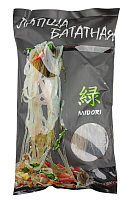 Лапша бататная из сладкого картофеля Midori 500 гр