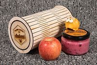 Подарочный набор Amhani чай + 2 вида мёда в тубусе арт. 3002